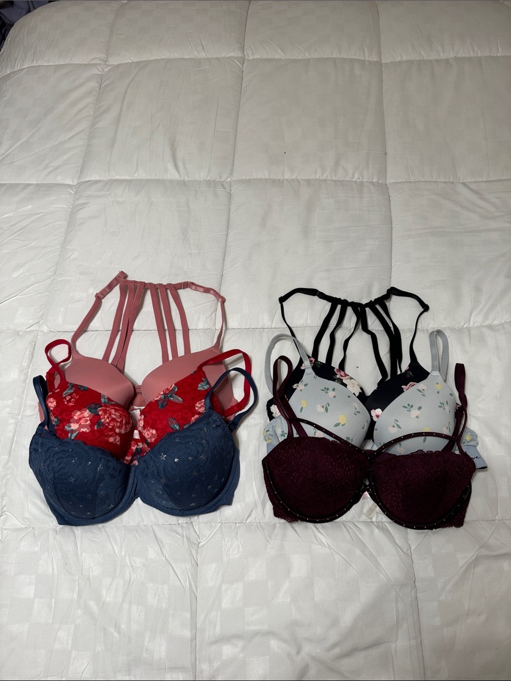 Victoria’s Secret Mixed Colors Women's Bra Set